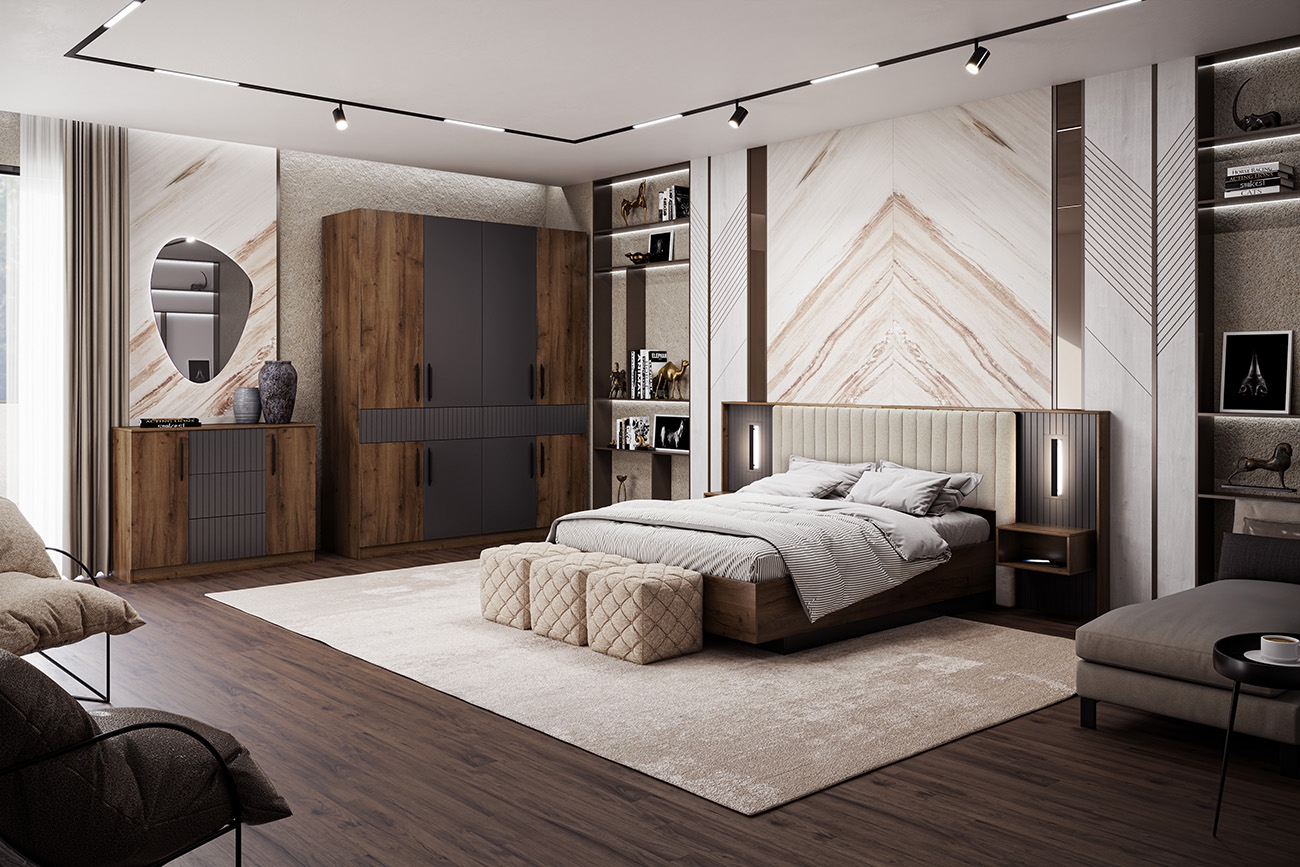 Дизайн на спалнята през 2025: съвети и идеи