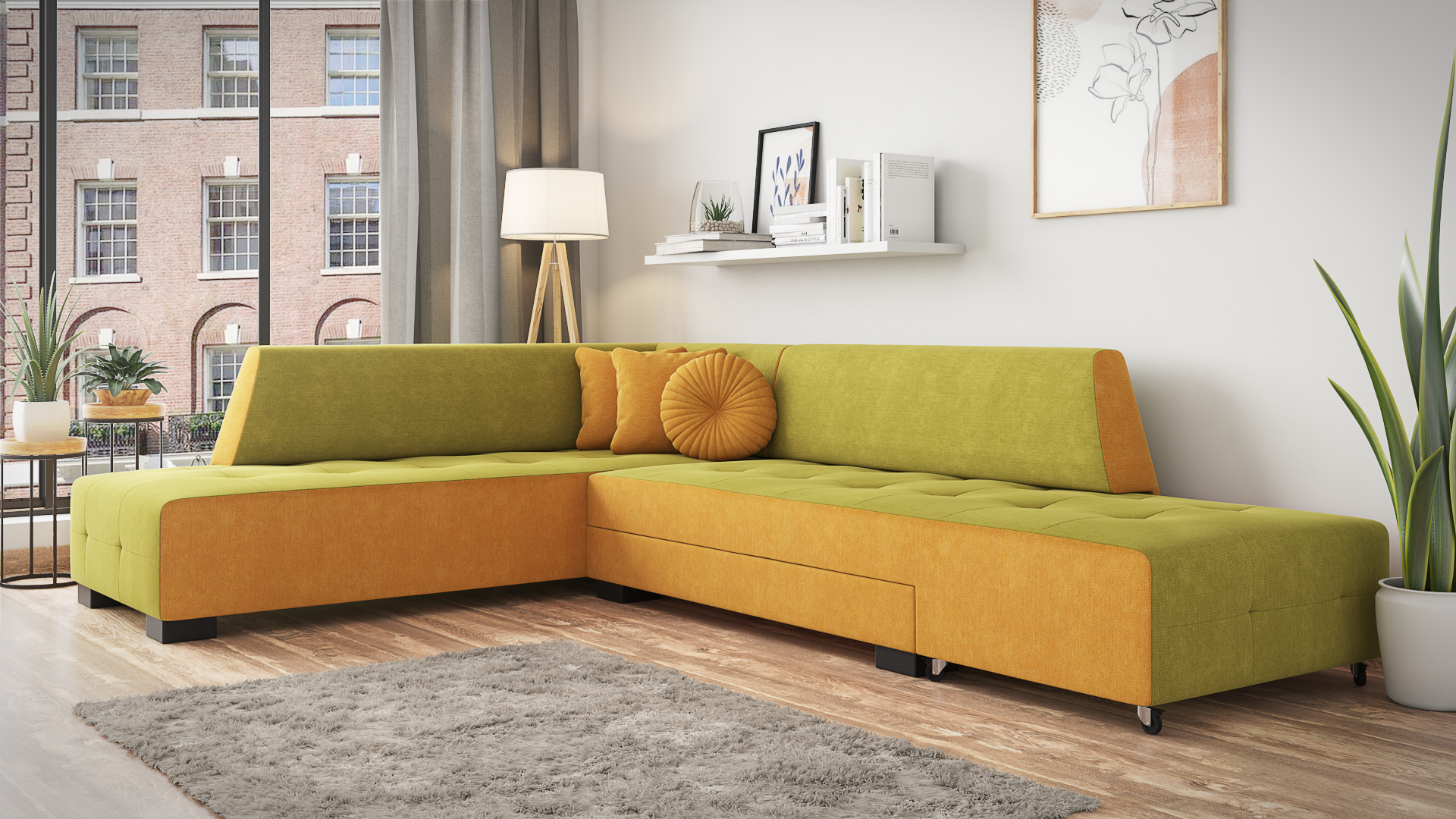 ТОП 5 цветови комбинации за стилен и модерен хол