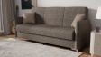 Диван Сафо триместни кафяв - изглед 1