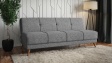 Клик-клак канапе Колай триместни сив - изглед 1