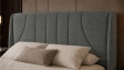 Тапицирана спалня 160/200 Дориан с включен матрак Sleep Nuvia 160/200 сив - изглед 3
