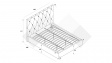 Тапицирана спалня 180/200 Фиора с включен матрак Sleep Nuvia 180/200 графит - изглед 3