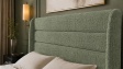 Тапицирана спалня 180/200 Велиса с включен матрак Sleep Nuvia 180/200 зелен - изглед 3