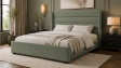 Тапицирана спалня 180/200 Велиса с включен матрак Sleep Nuvia 180/200 зелен - изглед 1