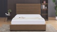 Тапицирана спалня 160/200 Зерина с включен матрак Sleep Nuvia 160/200 кафяв - изглед 2