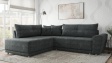 Ъглов диван Фабио с посока графит - изглед 1 - МебелМаг Ъглов диван Фабио с посока графит - изглед 1
