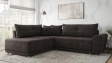 Ъглов диван Фабио с посока кафяв - изглед 1 - МебелМаг Ъглов диван Фабио с посока кафяв - изглед 1
