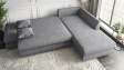 Ъглов диван Монтело с посока сив - изглед 4