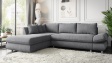 Ъглов диван Монтело с посока сив - изглед 1