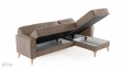 Ъглов диван Омега универсален ъгъл кафяв - изглед 7 - МебелМаг Ъглов диван Омега универсален ъгъл кафяв - изглед 7