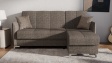 Ъглов диван Сафо универсален ъгъл кафяв - изглед 3