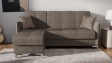 Ъглов диван Сафо универсален ъгъл кафяв - изглед 4
