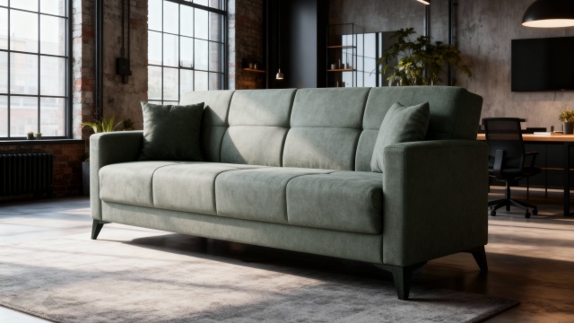 Диван Мира триместни зелен - МебелМаг Диван Мира триместни зелен