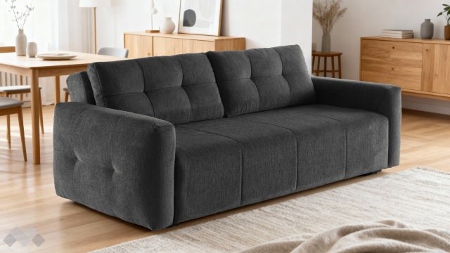 Диван Бахама триместни графит - МебелМаг Диван Бахама триместни графит