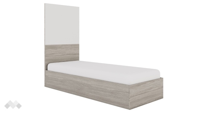 Легло 82/190 Комо дъб ърбан ойстър - МебелМаг Легло 82/190 Комо дъб ърбан ойстър