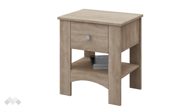 Нощен шкаф Одеса тъмна сонома - МебелМаг Нощен шкаф Одеса тъмна сонома