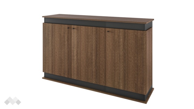 Скрин Купър песаро с графит - МебелМаг Скрин Купър песаро с графит