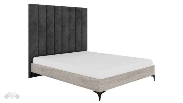 Спалня 160/200 Комо дъб ърбан ойстър - МебелМаг Спалня 160/200 Комо дъб ърбан ойстър