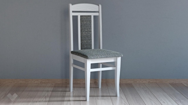 Трапезен стол Алекс бял - МебелМаг Трапезен стол Алекс бял