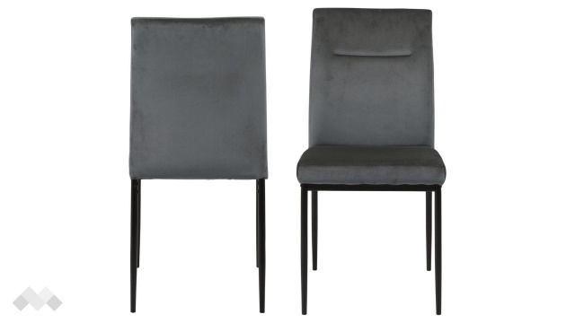 Трапезен стол Деми тъмно сив