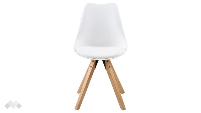 Трапезен стол Дима бял