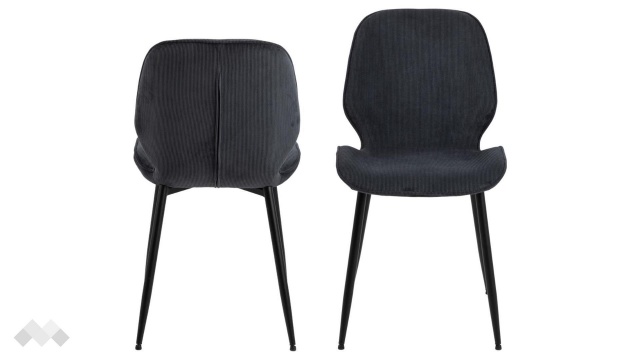 Трапезен стол Фемора антрацит