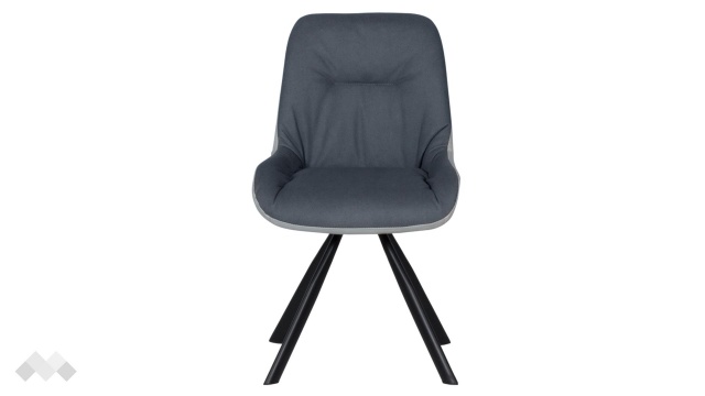 Трапезен стол Фроме тъмно сив