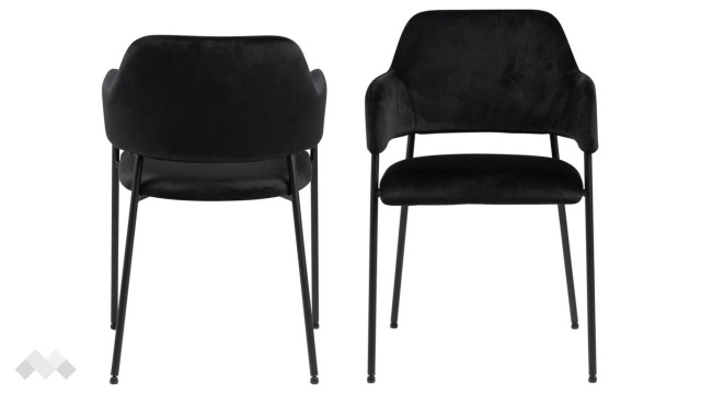 Трапезен стол Лима черен