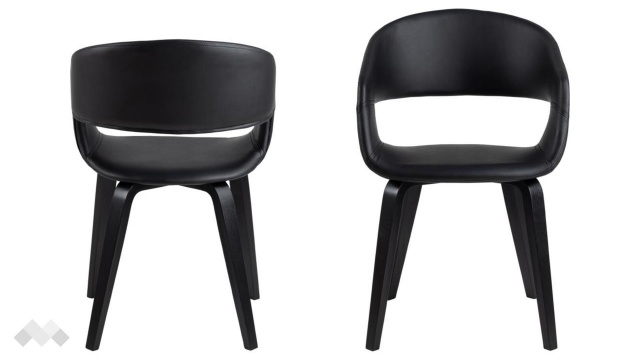 Трапезен стол Новелия черен