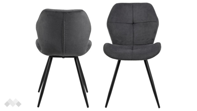 Трапезен стол Петра антрацит