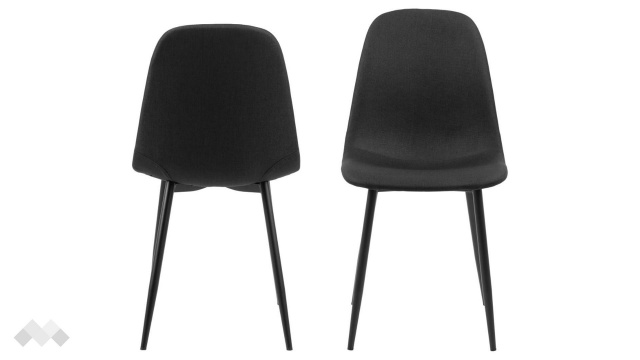 Трапезен стол Силия черен