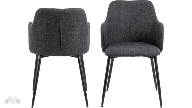 Трапезен стол Илза тъмно сив