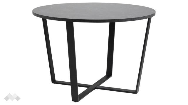 Трапезна маса Амбъл неразтегателни сив мрамор - МебелМаг Трапезна маса Амбъл неразтегателни сив мрамор