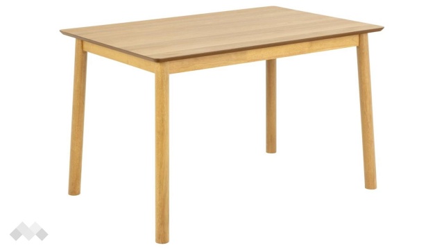 Трапезна маса Барлоу неразтегателни дъб натурал - МебелМаг Трапезна маса Барлоу неразтегателни дъб натурал