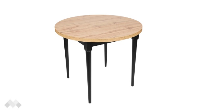 Трапезна маса Емъри разтегателни светъл вотан - МебелМаг Трапезна маса Емъри разтегателни светъл вотан