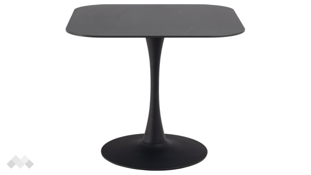 Трапезна маса Малта неразтегателни черен - МебелМаг Трапезна маса Малта неразтегателни черен
