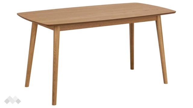 Трапезна маса Нагано неразтегателни дъб натурал - МебелМаг Трапезна маса Нагано неразтегателни дъб натурал