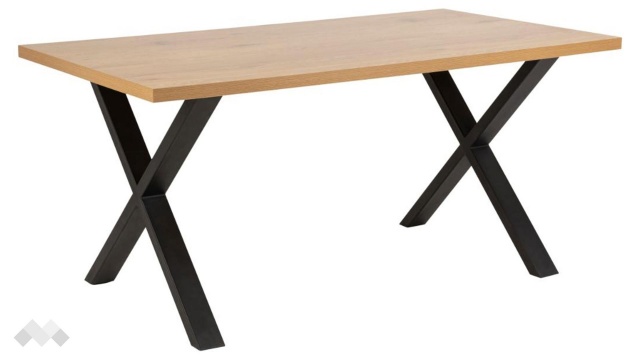Трапезна маса Уелс неразтегателни дъб натурал - МебелМаг Трапезна маса Уелс неразтегателни дъб натурал