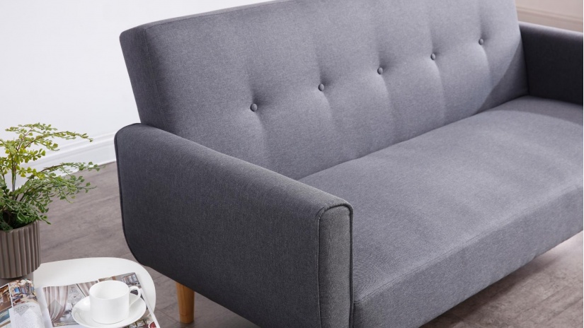 Диван Свен триместни графит - изглед 5 - МебелМаг Диван Свен триместни графит - изглед 5