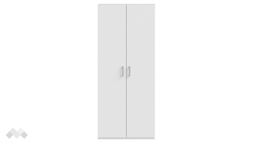Гардероб Беатрис двукрилни бял - изглед 3