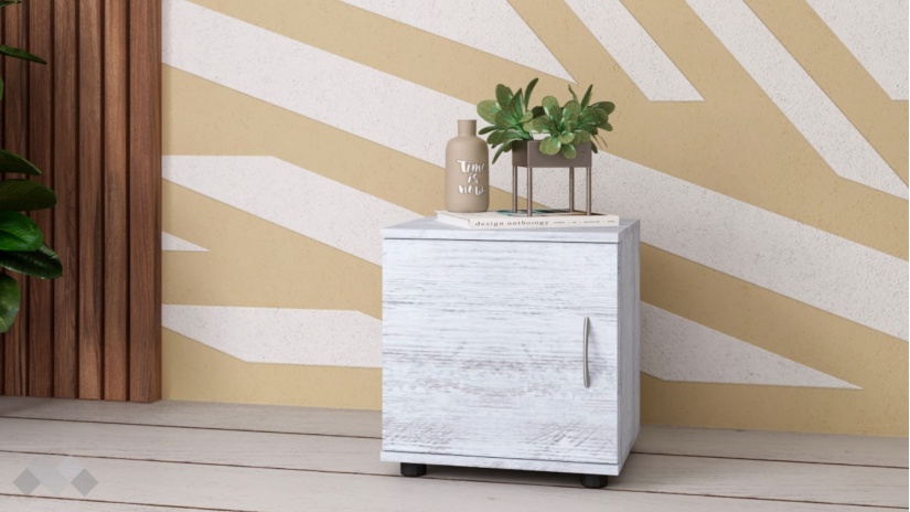 Нощен шкаф №1 дъб антик - изглед 1 - МебелМаг Нощен шкаф №1 дъб антик - изглед 1