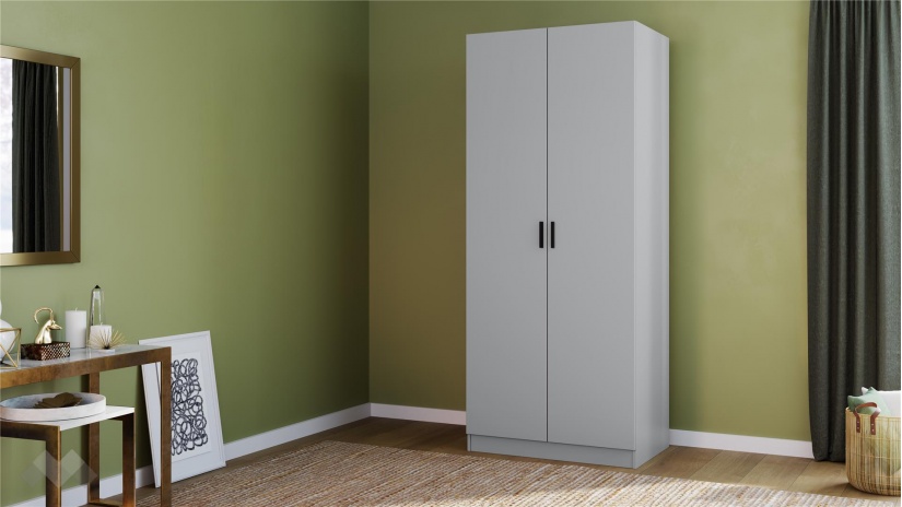 Спален комплект Скай К1 нардо сив - изглед 6 - МебелМаг Спален комплект Скай К1 нардо сив - изглед 6