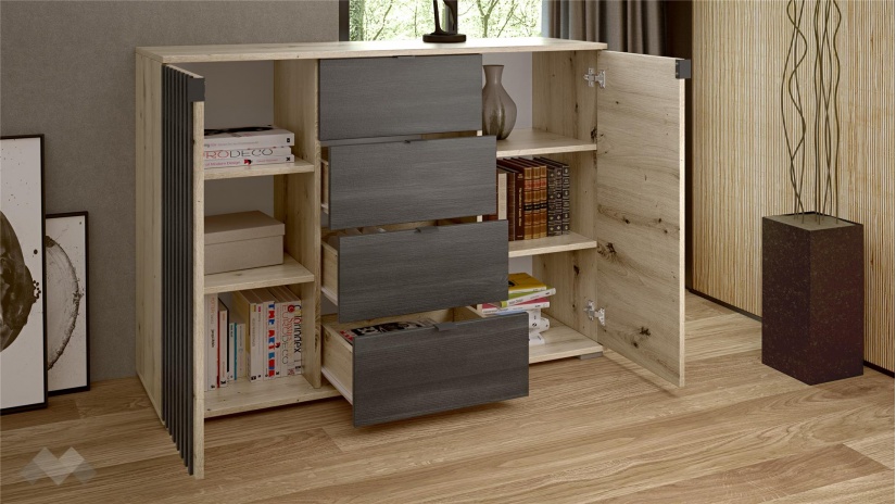 Спален комплект Верона дъб артисан - изглед 7