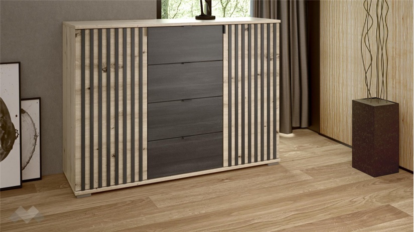 Спален комплект Верона дъб артисан - изглед 6