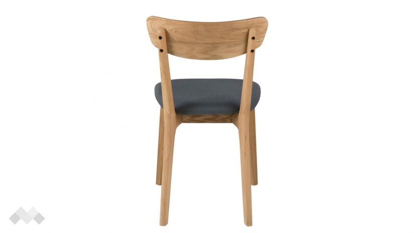 Трапезен стол Аристо тъмно сив - изглед 5 - МебелМаг Трапезен стол Аристо тъмно сив - изглед 5