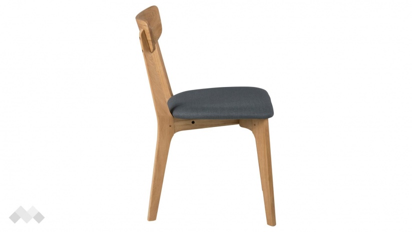 Трапезен стол Аристо тъмно сив - изглед 4 - МебелМаг Трапезен стол Аристо тъмно сив - изглед 4