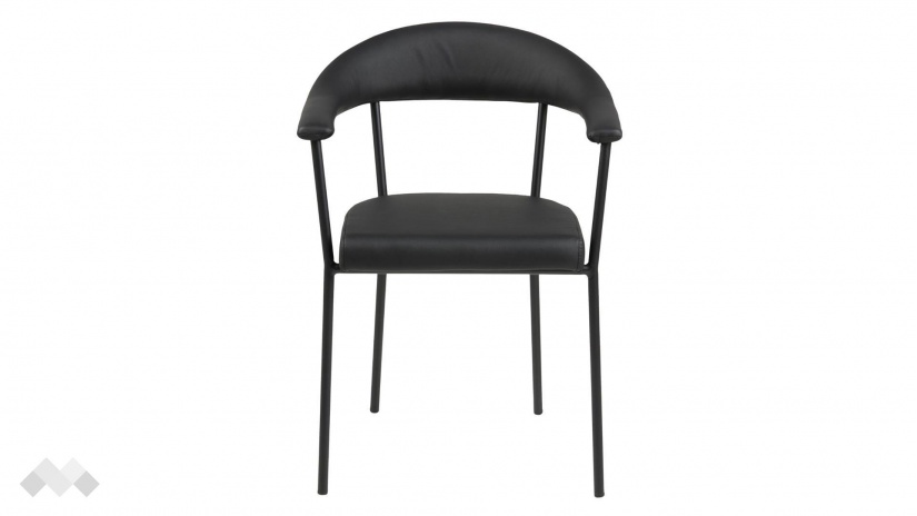 Трапезен стол Ава черен - изглед 1