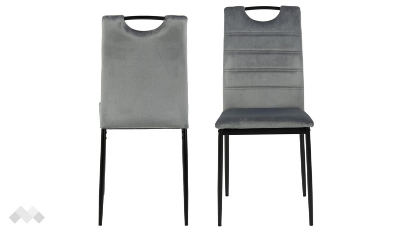 Трапезен стол Диа тъмно сив - изглед 1