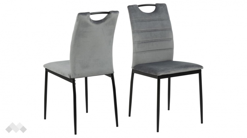 Трапезен стол Диа тъмно сив - изглед 2