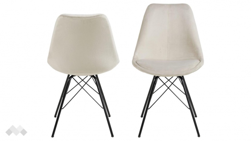 Трапезен стол Ерис крем - изглед 1 - МебелМаг Трапезен стол Ерис крем - изглед 1